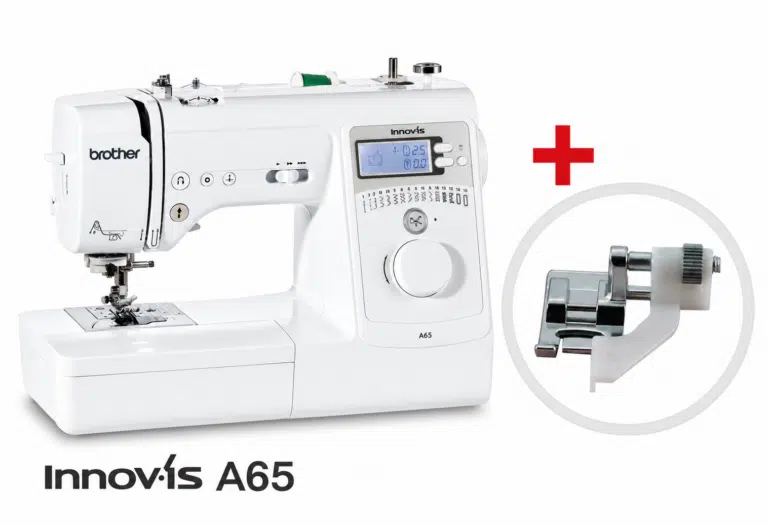 Brother A65 met gratis blindzoomvoet