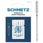 SCHMETZ Quick Threading Needle naald met zijdelingse opening voor eenvoudig inrijgen