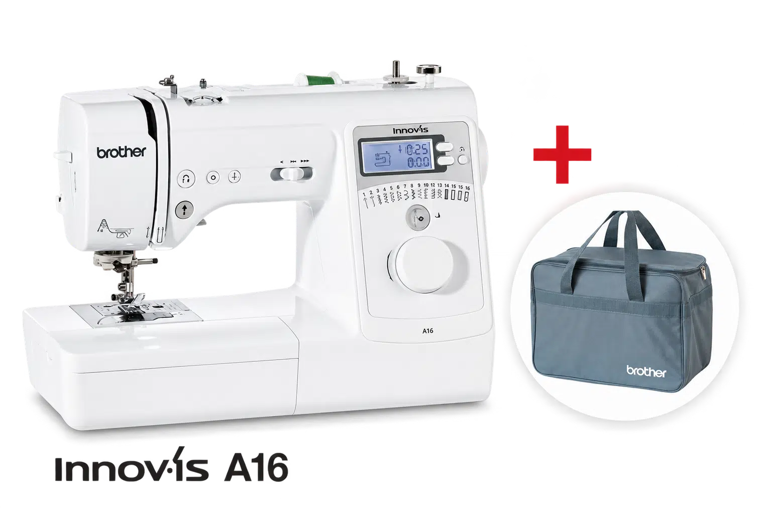 Brother A16 met gratis tas actie