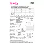 Burda patroon nr: 5702