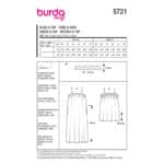 Burda patroon nr: 5721