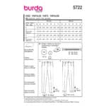 Burda patroon nr: 5722
