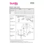 Burda patroon nr: 5723