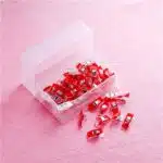 Clover Wonder clips rood - 1x50st