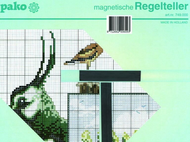 Pako magnetische regelteller met 2 magnetische strips