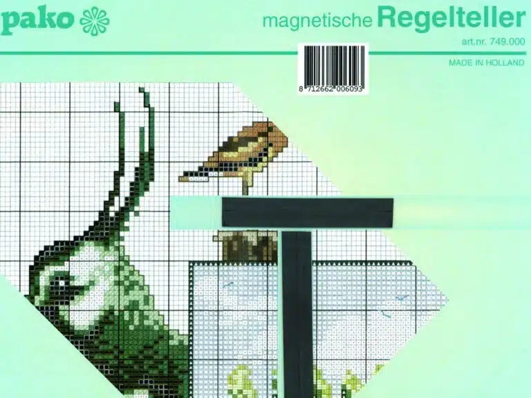 Pako magnetische regelteller met 2 magnetische strips