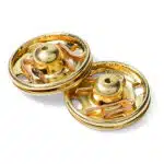 Prym Aannaaidrukknoop messing 17mm goud - 4stuks