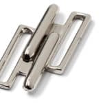 Prym Bikini-ceintuursluiting staal haak 20mm zilver