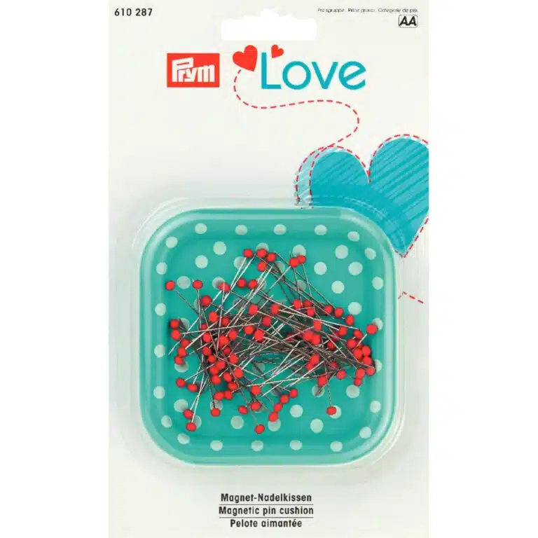 Prym Love magnetisch speldenkussen en glaskopspelden