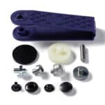 Prym Naaivrijdrukknoop anorak 12mm brons - 10stuks
