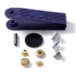 Prym Naaivrijdrukknoop anorak 12mm goud - 10stuks