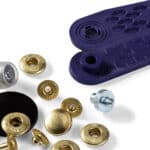 Prym Naaivrijdrukknoop anorak 12mm goud - 10stuks