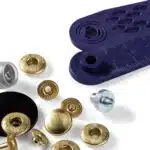 Prym Naaivrijdrukknoop anorak 12mm goud - 10stuks