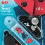 Prym Naaivrijdrukknoop anorak 12mm oud koper - 10stuks