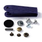 Prym Naaivrijdrukknoop anorak 12mm oudmessing - 10stuks