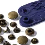 Prym Naaivrijdrukknoop anorak 15mm oudmessing - 10stuks