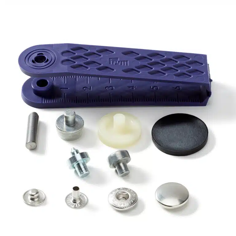 Prym Naaivrijdrukknoop anorak 15mm zilver - 100stuks