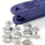 Prym Naaivrijdrukknoop anorak 15mm zilver - 10stuks