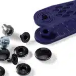 Prym Naaivrijdrukknoop anorak 15mm zwart - 10stuks