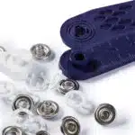 Prym Naaivrijdrukknoop jersey tandring 10mm wit - 10stuks