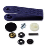 Prym Naaivrijdrukknoop sport camping 15mm brons - 10stuks
