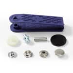 Prym Naaivrijdrukknoop sport camping 15mm zilver - 10stuks