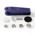 Prym Naaivrijdrukknoop sport camping 15mm zilver - 10stuks
