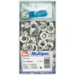 Prym Ringen met schijven 14mm zilver 80st