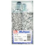 Prym Ringen met schijven 4mm zilver - 500st