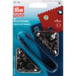 Prym Ringen met schijven 5mm brons 40stuks