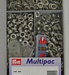 Prym Ringen met schijven 5mm zilver 500 stuks