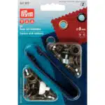 Prym Ringen met schijven 8mm brons 24stuks