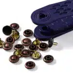 Prym Siernieten messing 9mm oud koper-brons - 24stuks