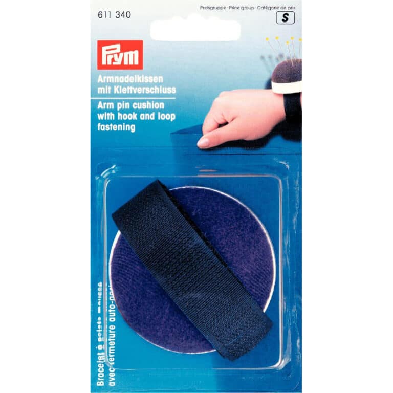 Prym Speldenkussen armband met klittensluitriemen