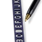 Prym wasmarkeerset met strijkbaarband, pen en beletteringstencils
