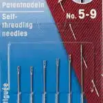 Prym zelfrijgende naalden assortiment nr.5-9 6stuks