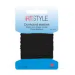 Restyle dunkoord elastiek 1,4 mm x 4 meter zwart