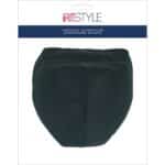 Restyle schoudervulling 140x115x20mm - Zwart