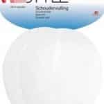 Restyle schoudervulling raglan 160x140x15mm - Zwart