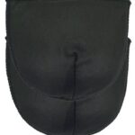 Restyle schoudervulling raglan boothals 120x130x10mm - Zwart