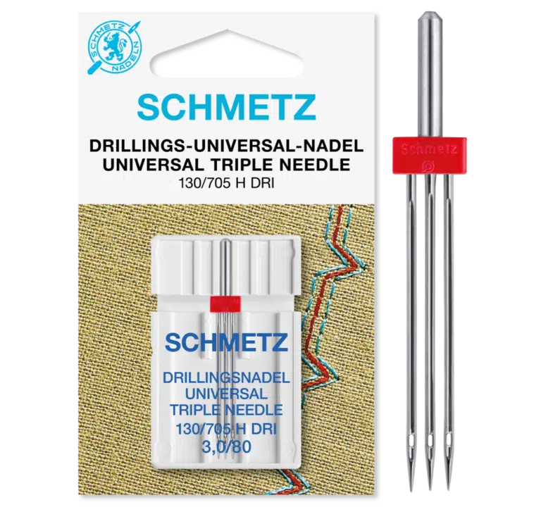 Schmetz Drieling 1 naald 3.0-80