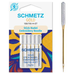 Schmetz Gold borduren 5 naalden 75