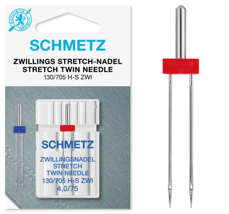 Schmetz Stretch tweeling 1 naald 4.0-75