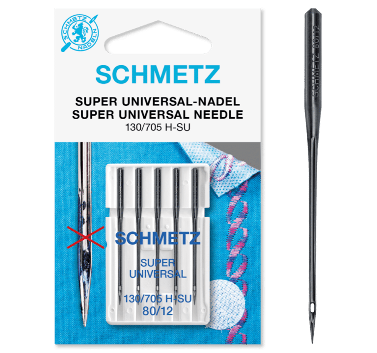 Schmetz Super universeel 5 naalden 80