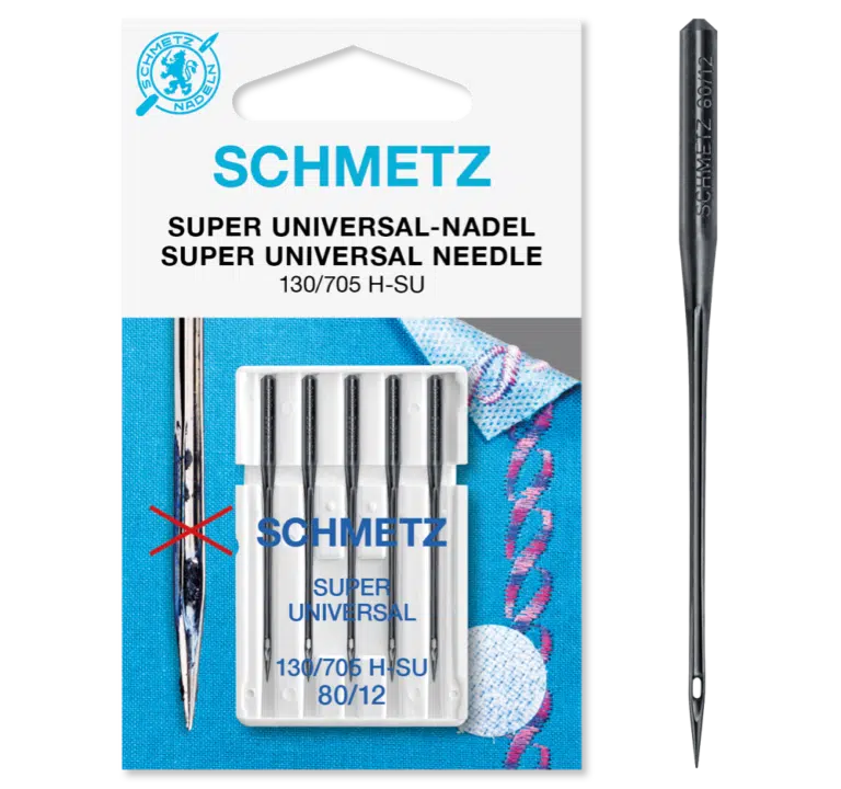 Schmetz Super universeel 5 naalden 80