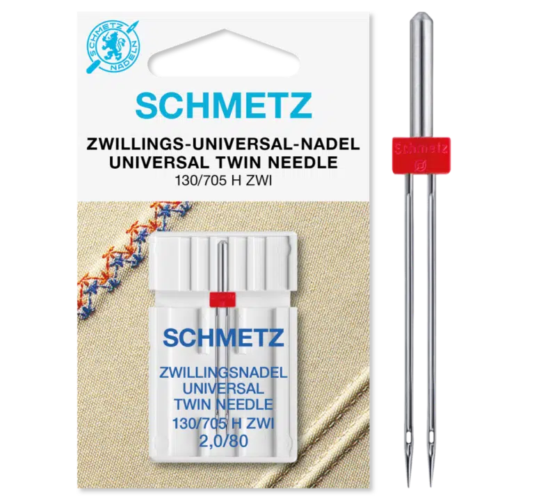 Schmetz Tweeling 1 naald 2.0-80