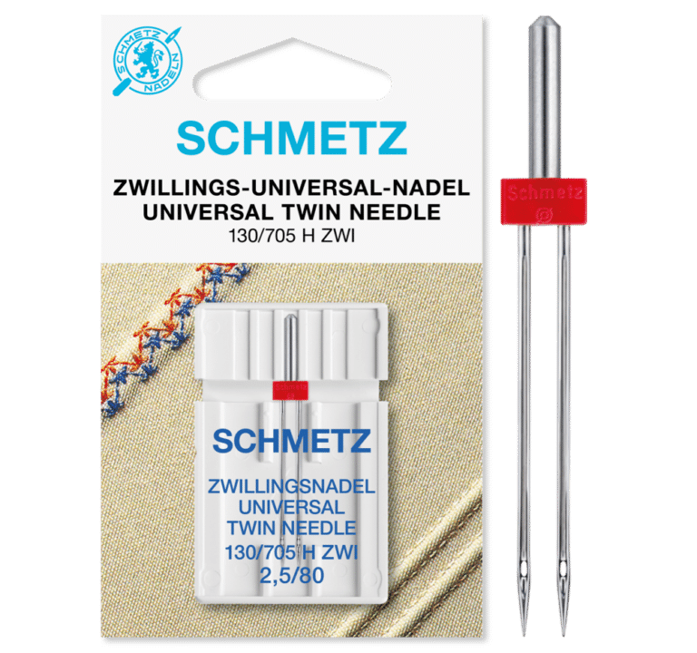 Schmetz Tweeling 1 naald 2.5-80