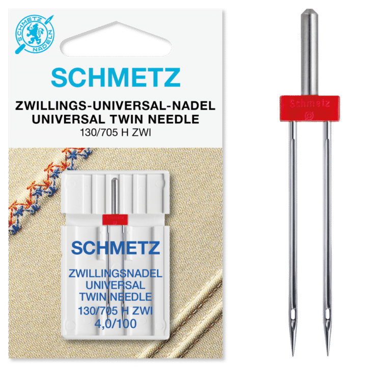Schmetz Tweeling 1 naald 4.0-100