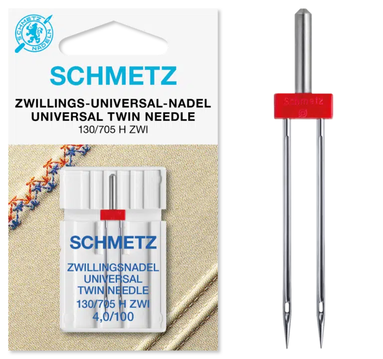 Schmetz Tweeling 1 naald 4.0-100
