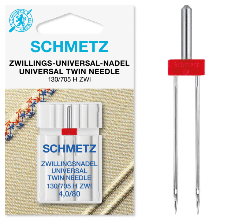 Schmetz Tweeling 1 naald 4.0-80